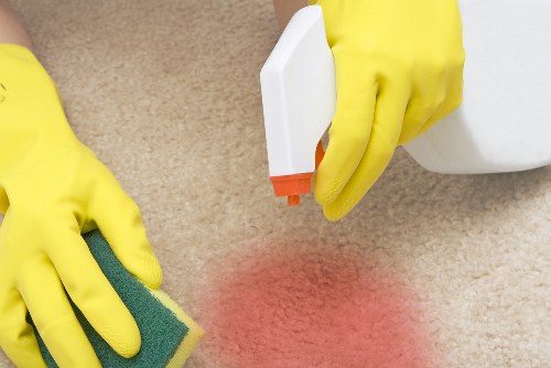 Move out cleaning service for a Brent apartment kitchen