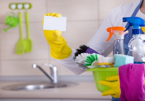 Office cleaning for a Brent workplace reception area