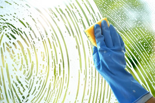 Detailed bathroom cleaning during a move in clean in Brent