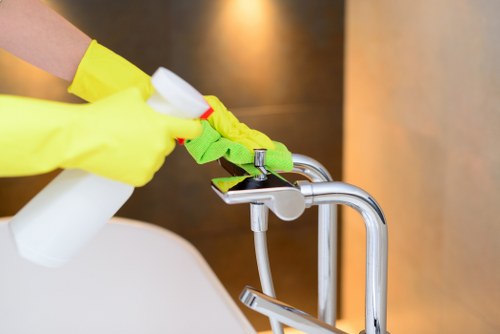 Regular cleaning service for a Brent home with tidy living spaces