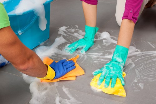 Professional communal area cleaning for Brent flats and estates