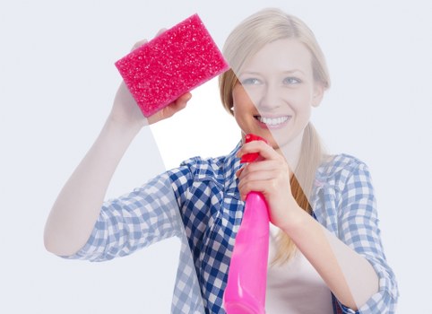 Local stain removal service working on a mattress stain in Brent