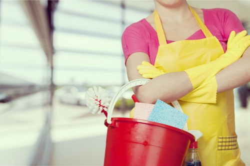 Professional cleaning of desks and shared office spaces in Brent